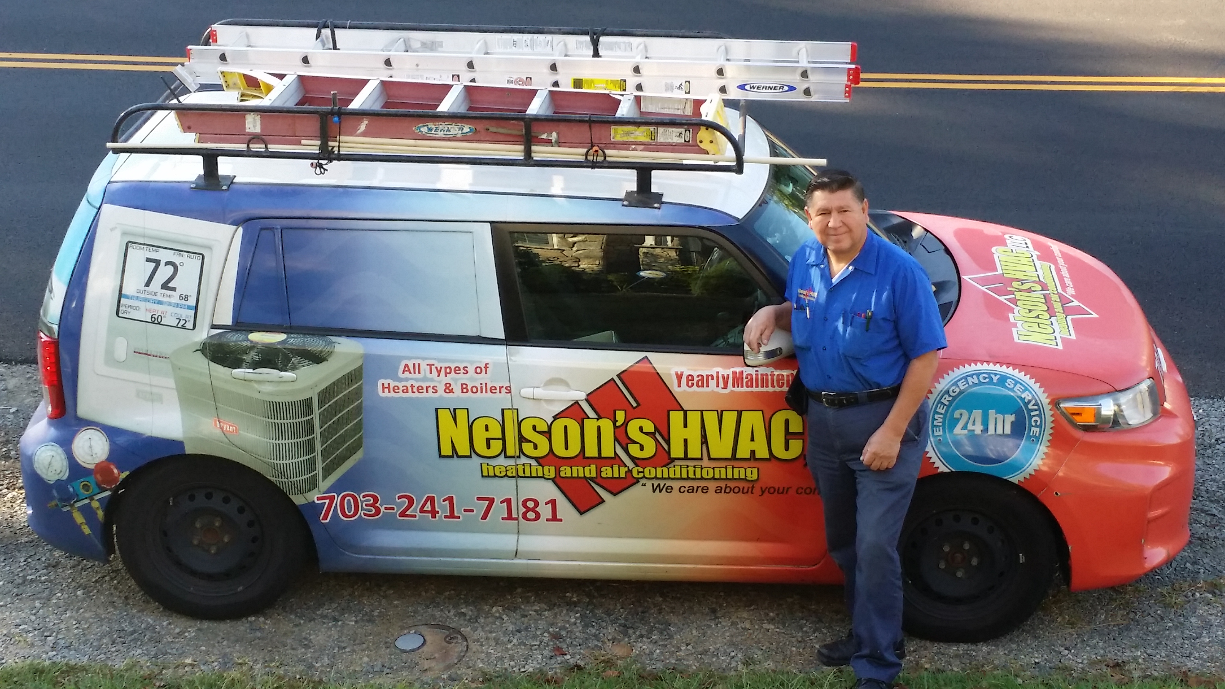 Nelson's HVAC Car